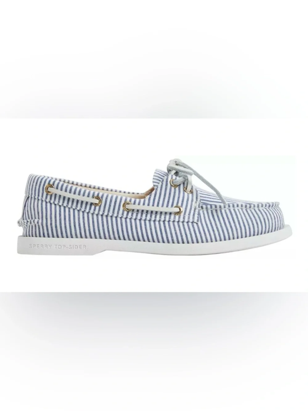 Sperry NWT Original 2 Eye Boat shoes Top Siders navy & white women’s 11